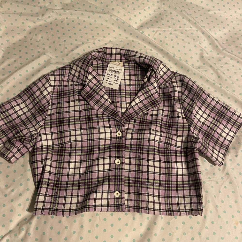 Purple Vivian top